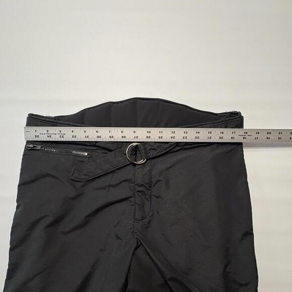 Vtg 80s CB Sports Gore-Tex Pants Mens 38 Black Full Side Zip - Picture 15 of 16